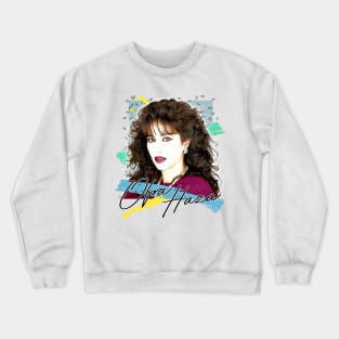 Ofra Haza / Retro 80s Aesthetic Design Crewneck Sweatshirt